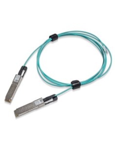 Nvidia MFS1S00-H020V Cable de fibra óptica e InfiniBand 20 m QSFP56 Azul