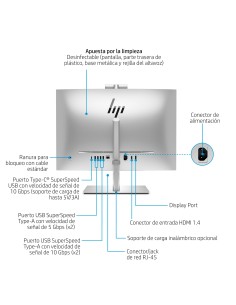 HP EliteOne 840 G9 Intel® Core™ i5 i5-14500 60,5 cm (23.8") 1920 x 1080 Pixeles PC todo en uno 16 GB DDR5-SDRAM 512 GB SSD