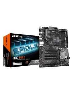 GIGABYTE B550 EAGLE Placa base - Procesadores AMD Ryzen serie 5000 G, VRM de 10+3+1 fases, hasta 3200 MHz DDR4, 1xPCIe 4.0 +