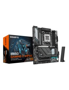 GIGABYTE B850 GAMING X WIFI6E Placa Base - Procesadores AMD Ryzen Serie 9000, VRM digital de 12+2+2 fases, hasta 8200MHz DDR5
