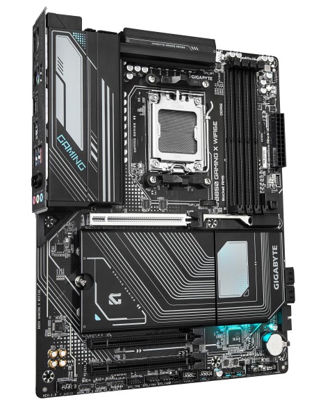 GIGABYTE B850 GAMING X WIFI6E Placa Base - Procesadores AMD Ryzen Serie 9000, VRM digital de 12+2+2 fases, hasta 8200MHz DDR5