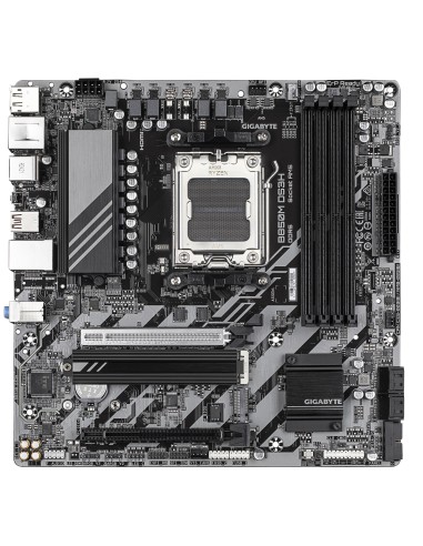 GIGABYTE B850M DS3H Placa Base - Procesadores AMD Ryzen Serie 9000, 16+2+2 fases VRM digitales, hasta 8200MHz DDR5 (OC), 1xPCIe