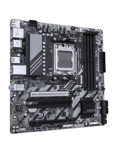 GIGABYTE B850M DS3H Placa Base - Procesadores AMD Ryzen Serie 9000, 16+2+2 fases VRM digitales, hasta 8200MHz DDR5 (OC), 1xPCIe