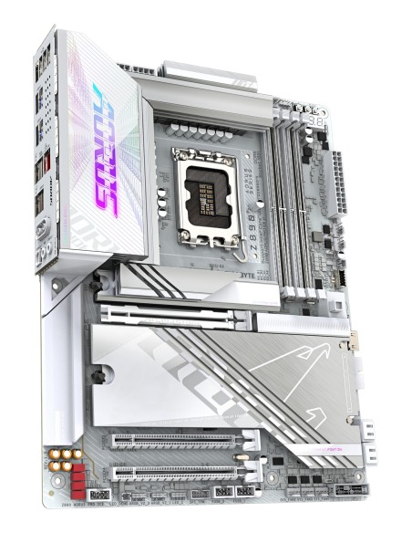 GIGABYTE Placa base Z890 AORUS PRO ICE - Compatible con CPUs Intel Core Ultra (Serie 2), VRM de 16+1+2 fases, hasta 9500MHz