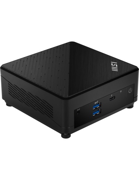 MSI Cubi 5 12M-001EU PCs estación de trabajo Intel® Core™ i7 i7-1255U 16 GB DDR4-SDRAM 512 GB SSD Windows 11 Home Mini PC Negro