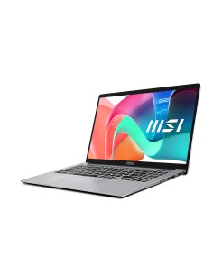 MSI Modern 15 F1MG-256XES Intel Core 5 120U Portátil 39,6 cm (15.6") Full HD 16 GB DDR4-SDRAM 512 GB SSD Wi-Fi 6E (802.11ax) 2