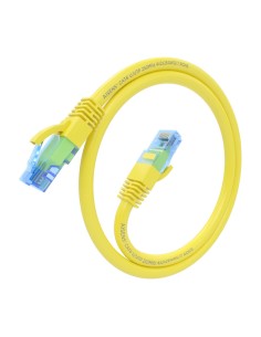 AISENS Cable De Red Latiguillo RJ45 Cat.6 UTP AWG26 CCA, Amarillo, 30 cm 2