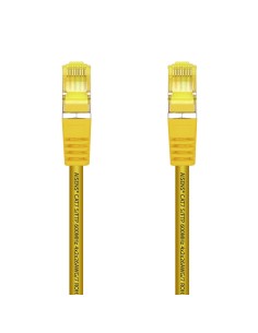 AISENS Cable De Red Latiguillo RJ45 LSZH Cat.7 600 MHz S FTP PIMF AWG26, Amarillo, 1.0 m 2
