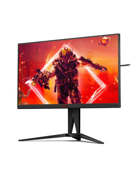 AOC AGON AG275QXN EU LED display 68,6 cm (27") 2560 x 1440 Pixeles Quad HD Negro, Rojo