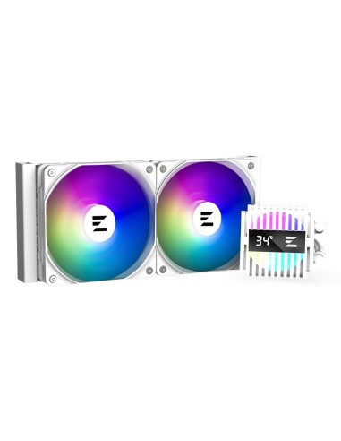 Zalman ALPHA2 A24 WHITE sistema de refrigeración para ordenador Procesador Sistema de refrigeración líquida todo en uno 12 cm