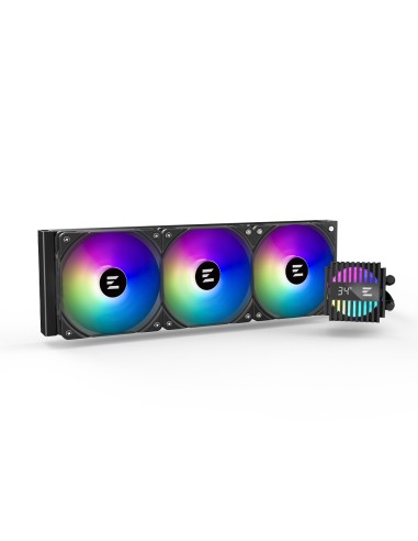 Zalman ALPHA2 A36 BLACK sistema de refrigeración para ordenador Procesador Sistema de refrigeración líquida todo en uno Negro