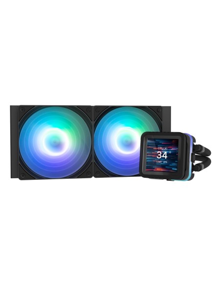 Zalman ALPHA2 DS A24 BLACK sistema de refrigeración para ordenador Procesador Sistema de refrigeración líquida todo en uno 12