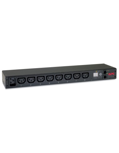APC AP7821B unidad de distribución de energía (PDU) 8 salidas AC 0U 1U Negro