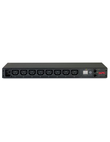 APC AP7821B unidad de distribución de energía (PDU) 8 salidas AC 0U 1U Negro