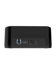 AISENS Estacion de Docking de Doble Bahia ASDS-D03B SATA 2.5 3.5 a USB 3.0 3.1 Gen1, Clone, Negra 2
