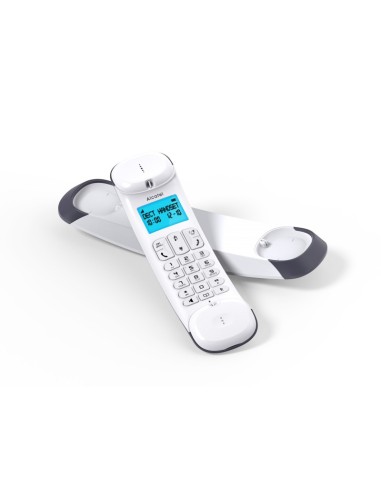 Alcatel Smile Teléfono DECT Gris, Blanco