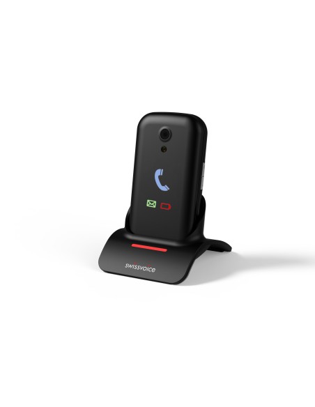 SwissVoice S28 7,11 cm (2.8") Negro Teléfono básico