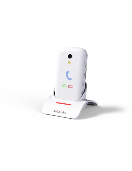 SwissVoice S28 7,11 cm (2.8") Blanco Teléfono básico