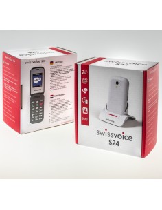 SwissVoice S24 6,1 cm (2.4") Negro Teléfono básico 2