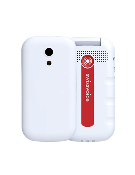 SwissVoice S24 6,1 cm (2.4") Blanco Teléfono básico