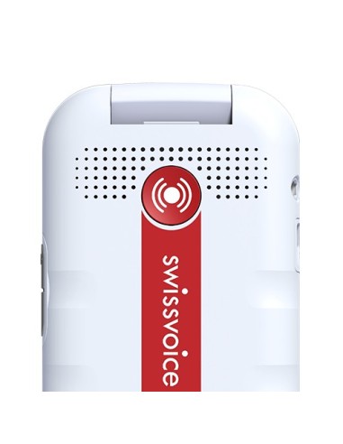 SwissVoice S24 6,1 cm (2.4") Blanco Teléfono básico