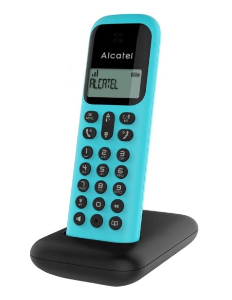 Alcatel D285 Teléfono DECT Identificador de llamadas Turquesa