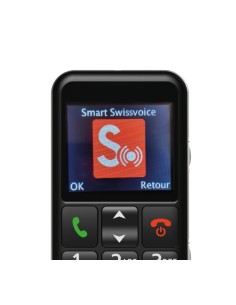 SwissVoice B24 5,59 cm (2.2") Negro Característica del teléfono 2