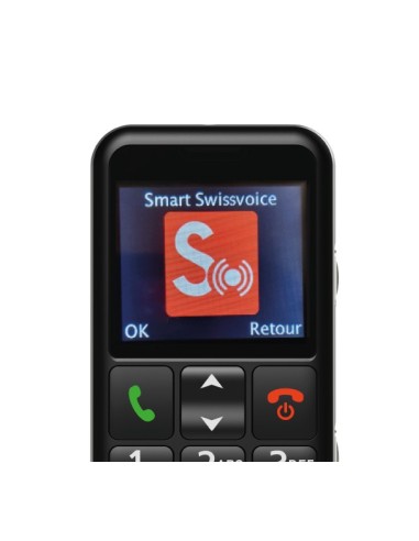 SwissVoice B24 5,59 cm (2.2") Negro Característica del teléfono