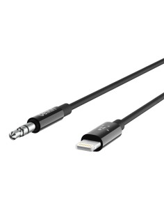 Belkin AV10172BT03-BLK cable de audio 0,9 m 3,5mm Negro 2