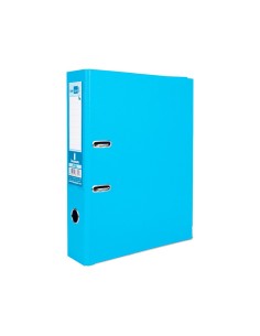 Liderpapel AY25 carpeta Cloruro de polivinilo (PVC) Azul Folio