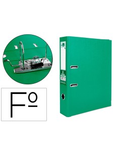 Liderpapel AZ34 carpeta de cartón Verde