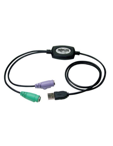 Tripp Lite B015-000 Adaptador USB a PS 2 para teclado y mouse