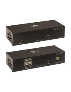 Tripp Lite B127A-1A1-BHBH extensor audio video Transmisor y receptor de señales AV Negro