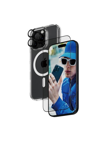 PanzerGlass ® 3-in-1 Protection Bundle iPhone 16 Pro Protector de pantalla Apple 1 pieza(s)