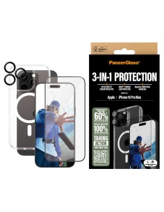 PanzerGlass ® 3-in-1 Protection Bundle iPhone 16 Pro Max Protector de pantalla Apple 1 pieza(s) 2
