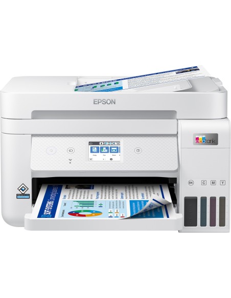 Epson EcoTank Impresora multifunción ET-4856 A4 con depósito de tinta, conexión Wi-Fi