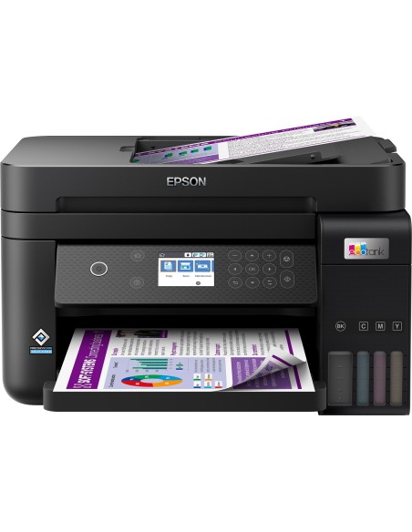 Epson EcoTank Impresora multifunción ET-3850 A4 con depósito de tinta, conexión Wi-Fi