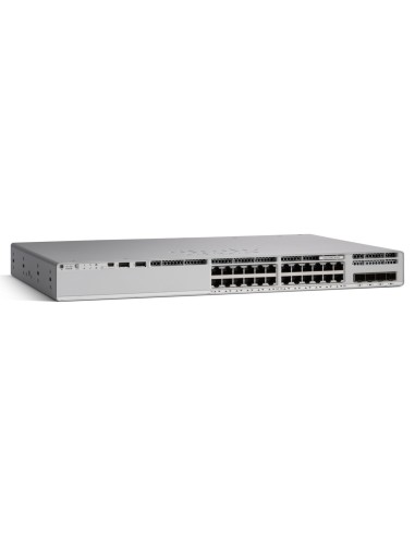 Cisco Catalyst C9200L Gestionado L3 Gigabit Ethernet (10 100 1000) Gris