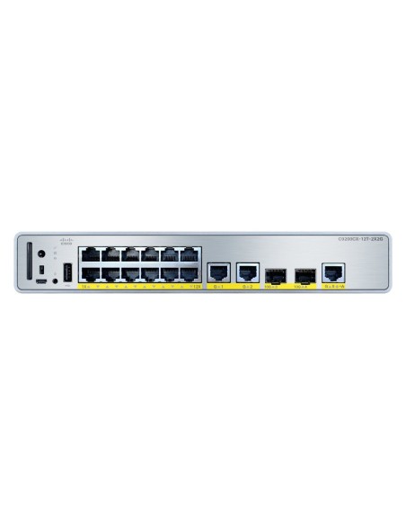 Cisco C9200CX-12T-2X2G-E switch Gestionado Gigabit Ethernet (10 100 1000) Energía sobre Ethernet (PoE)