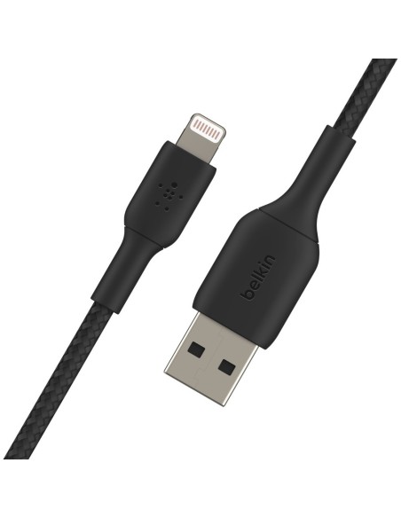 Belkin CAA002BT1MBK cable de conector Lightning 1 m Negro