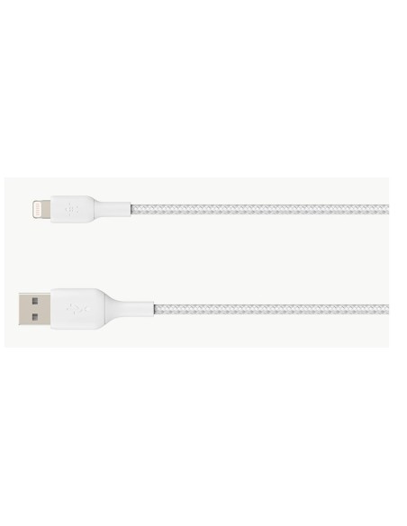 Belkin CAA002BT1MWH cable de conector Lightning 1 m Blanco
