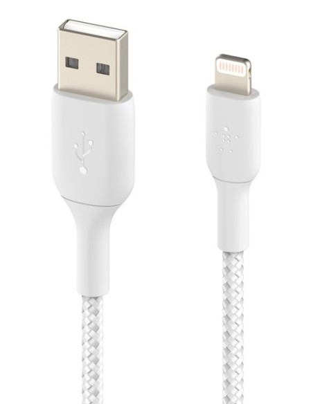 Belkin CAA002BT1MWH cable de conector Lightning 1 m Blanco