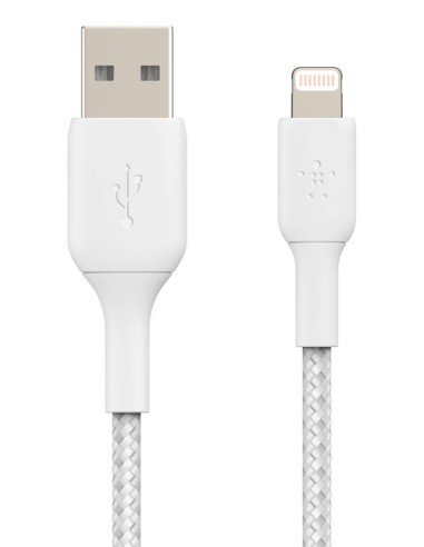 Belkin CAA002BT1MWH cable de conector Lightning 1 m Blanco