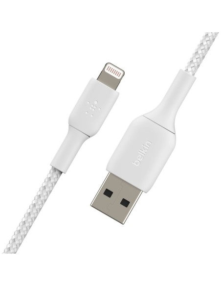 Belkin CAA002BT1MWH cable de conector Lightning 1 m Blanco