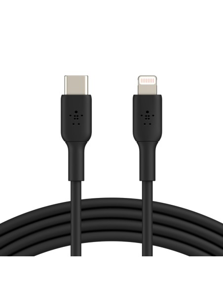 Belkin CAA003BT1MBK cable de conector Lightning 1 m Negro