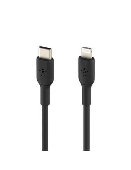 Belkin CAA003BT1MBK cable de conector Lightning 1 m Negro