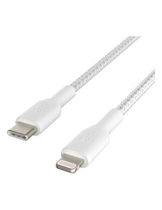 Belkin CAA004BT1MWH cable de conector Lightning 1 m Blanco