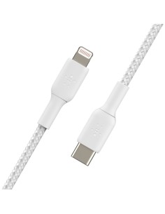 Belkin CAA004BT1MWH cable de conector Lightning 1 m Blanco 2