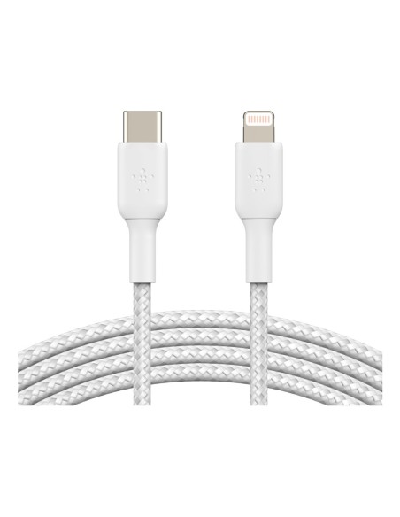 Belkin CAA004BT1MWH cable de conector Lightning 1 m Blanco