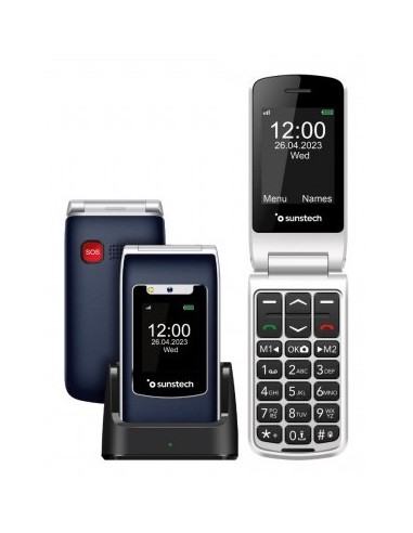 Sunstech CELT23BL teléfono móvil 6,1 cm (2.4") 101 g Azul